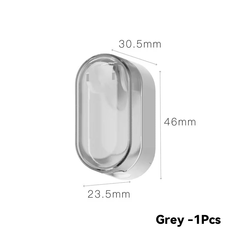 Toothbrush Holder Dust-Free Innovative Essential for Home Dustproof Toothbrush Holder Stylish Design Feature Wall-Mounted