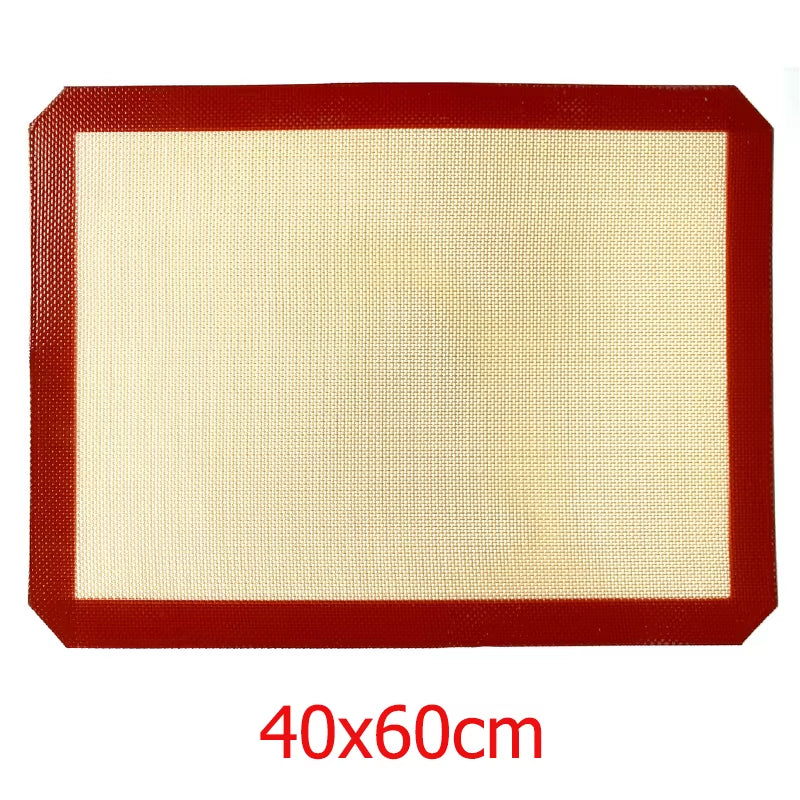 Non Stick Silicone Baking Mat Food Grade Pan for Pastry Heat Resistant Cake Liner Bread Baking for Oven Air Fryer Accessories