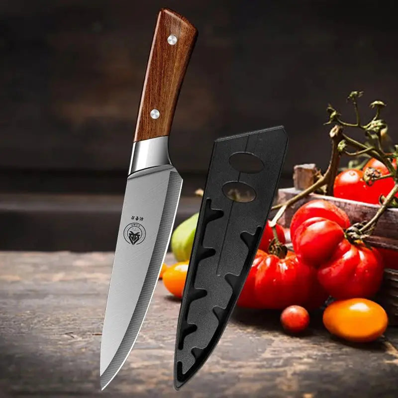 Fine Meat Cleaver, Butcher Knife, Boning Knife, Meat Cleaver, with Knife Set, Commercial Boning Knife