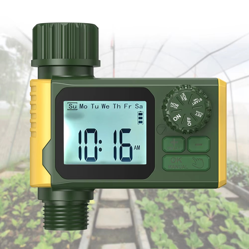 Automatic Sprinkler Timer Intelligent Irrigation Programmer Equipment Waterproof Digital Irrigation Timer for Lawns Yard